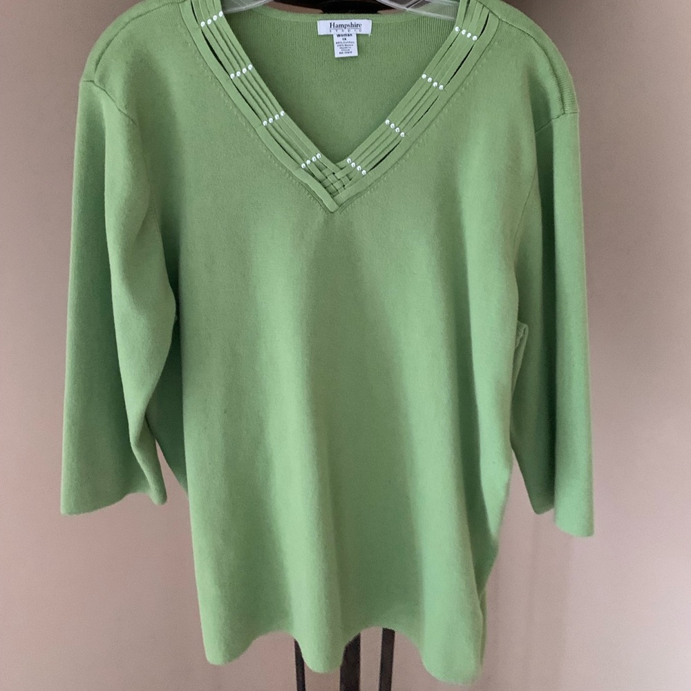 Hampshire Studios Plus Sweater